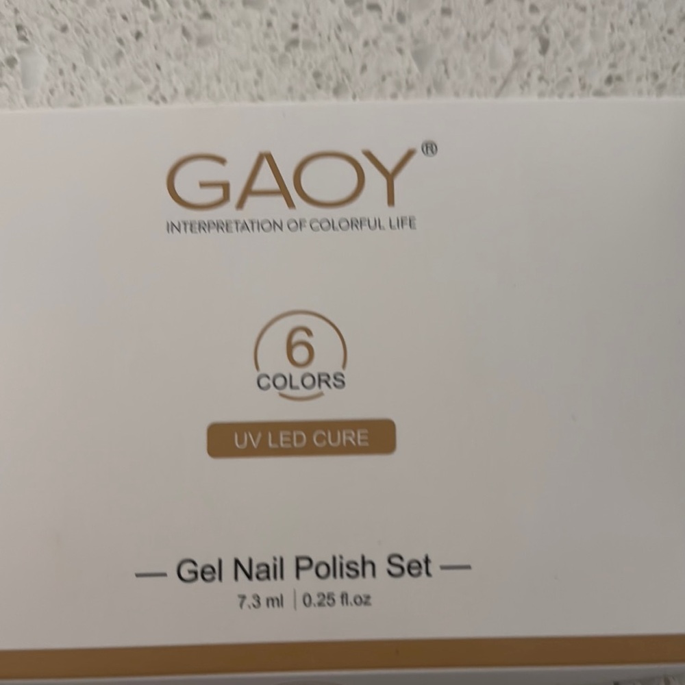 GAOY Gel Nail Polish Set